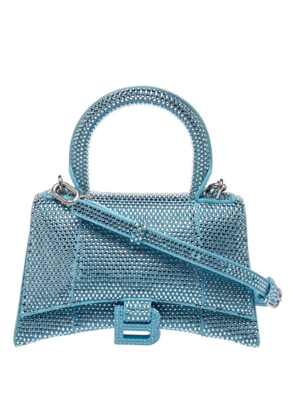 Balenciaga Hourglass Rhinestone Bag